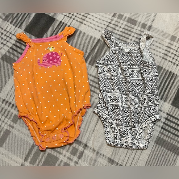 Baby 9 Romper Bundle - Picture 3 of 4